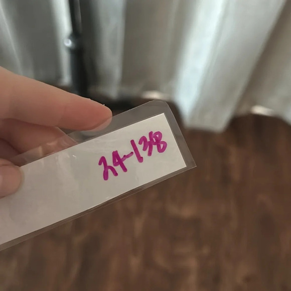 Blue white and black white house black market blouse - Picture 4 of 4